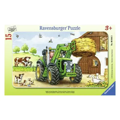 Ravensburger Traktor na statku 15 dílků