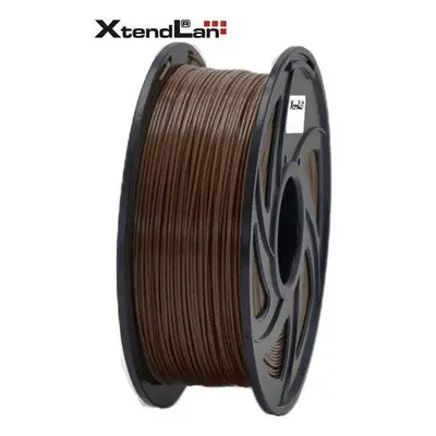 XtendLAN PETG filament 1,75mm hnědý 1kg, 3DF-PETG1.75-BN 1kg