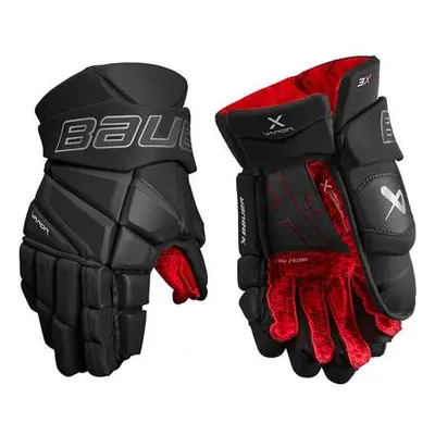 Bauer Rukavice Vapor 3X S22 SR, Senior, 15", černá