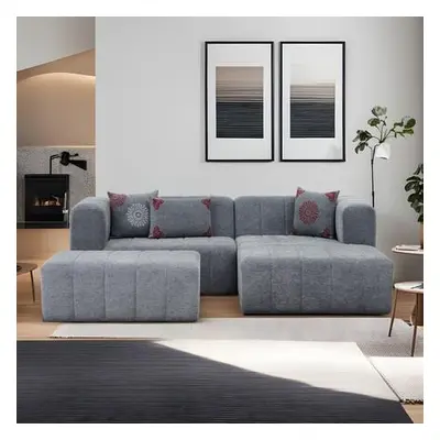 Atelier del Sofa Corner Sofa Beyza Mini Right - Grey