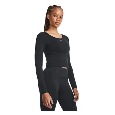 Under Armour Dámské tričko Train Seamless LS black L, Černá