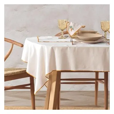 Hermia Tablecloth Verona - Carrot Cream