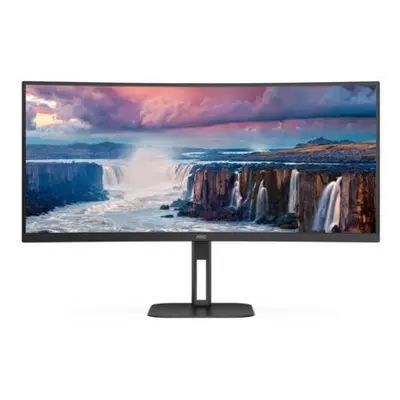 AOC/CU34V5C/34"/VA/3440x1440/100Hz/1ms/Black/3R, CU34V5C/BK