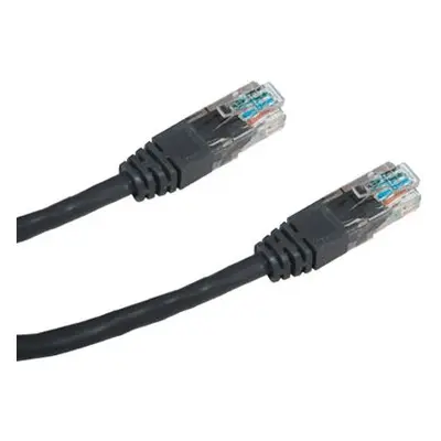 DATACOM Patch kabel UTP CAT5E 5m černý