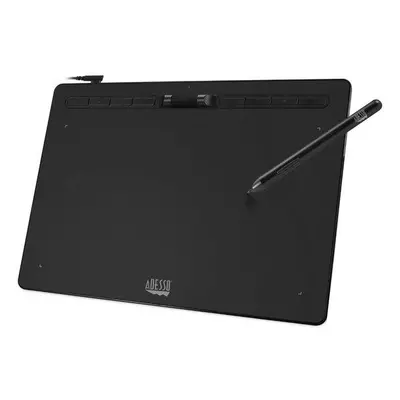 Adesso CYBERTABLET K12/ grafický tablet 12” x 7”/ 8192 urovní tlaku/ 8 programovatelných tlačíte