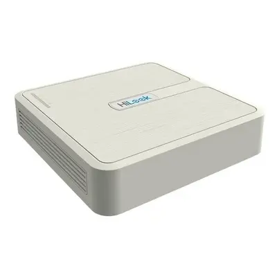 HiLook NVR-104H-D(D)/ pro 4 kamery/ rozlišení 6Mpix/ HDMI/ VGA/ 2x USB/ LAN/ 1x SATA/ Plast