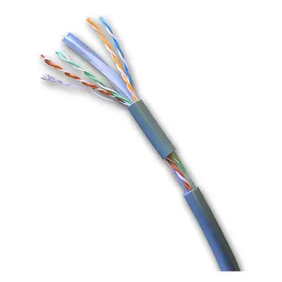 Datacom 1385 UTP flex, Cat6 PVC 100m, šedý