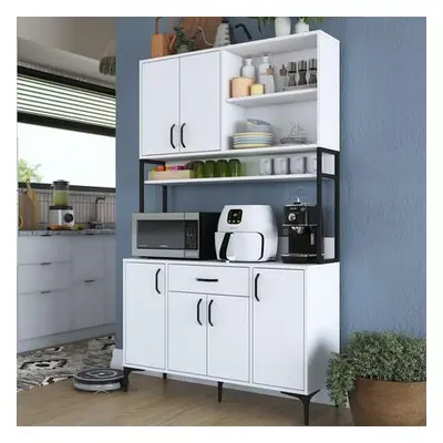 Hanah Home Multi Purpose Cabinet JE128 - 2985 White