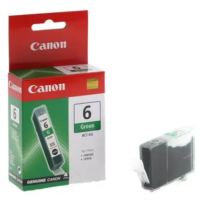 Canon inkoustová náplň BCI-6G/ Zelená, 9473A002