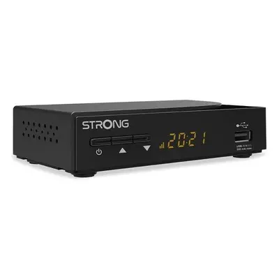 STRONG DVB-C set-top-box SRT 3030/ Full HD/ EPG/ HDMI/ USB/ SCART/ externí adaptér/ černý