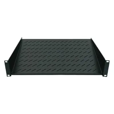 Intellinet police do racku 19", Fixed Shelf, 1U, 150mm depth, Front mounting, max load 25kg, Bla