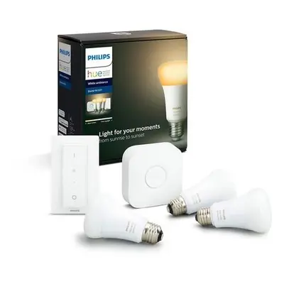 Philips Hue Bluetooth3xE27+bridge+switch