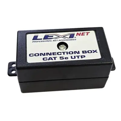 LEXI-Net Spojovací box MINI UTP Cat5E narážecí, černá