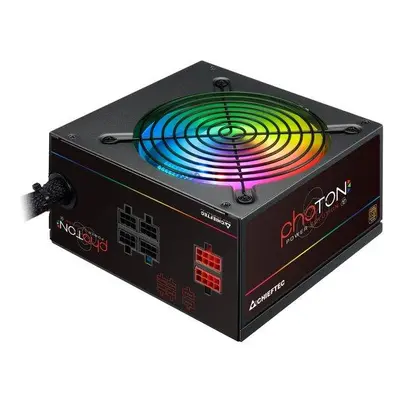 CHIEFTEC zdroj CTG-650C-RGB / Photon Series / 650W / 120mm fan / akt. PFC / modulární kabeláž / 