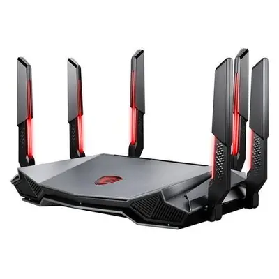 MSI herní router RadiX AXE6600 WiFi 6E Tri-Band (2,4GHz, 5GHz, 6GHz)/ RGB, GRAXE66