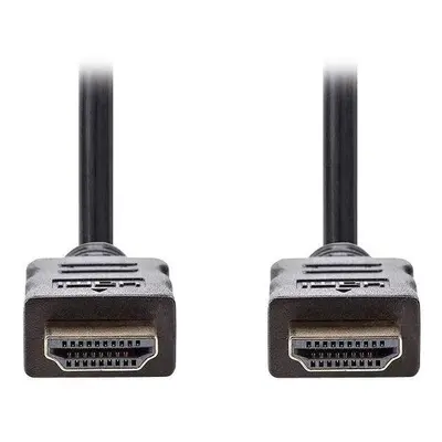 NEDIS High Speed HDMI kabel s ethernetem/ zlacené konektory HDMI-HDMI/ černý/ 7,5m, CVGP34000BK7