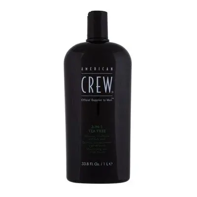 American Crew Šampon s tea tree 3v1 (Shampoo, Conditioner & Body Wash) 1000 ml