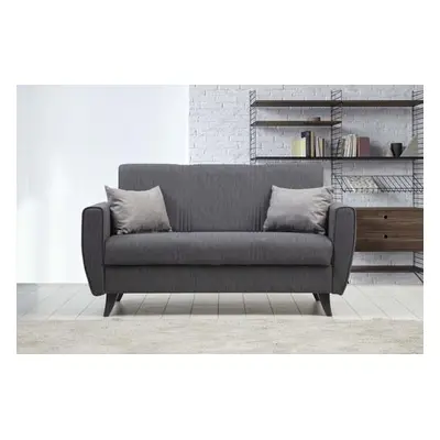 Atelier del Sofa 2-Seat Sofa-Bed Zaden - Dark Grey