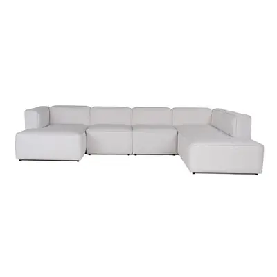 Atelier del Sofa Corner Sofa More Pars (M5-M1-M1-M2-M3) - White White