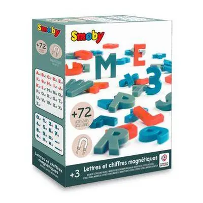 Smoby Magnetická písmena a čísla 72 ks