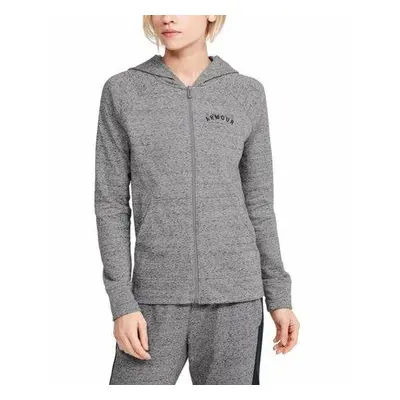 Under Armour Dámská mikina Rival Terry FZ Hoodie steel full heather S