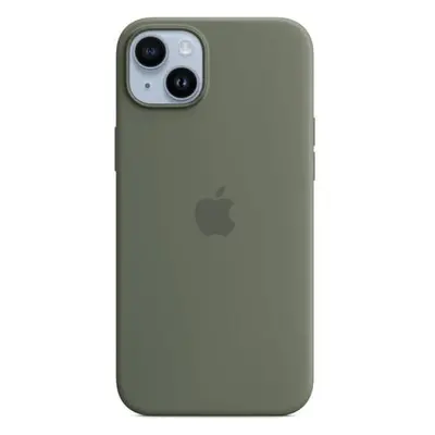 iPhone 14+ Silicone Case with MagSafe - Olive