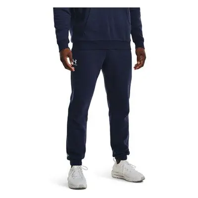 Under Armour Pánské tepláky Essential Fleece Joggers midnight navy 3XL, Tmavě, modrá, XXXL