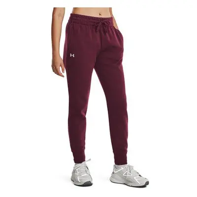 Under Armour Dámské tepláky Rival Fleece Jogger dark maroon L