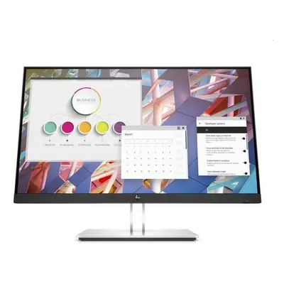 HP E24 G4 23,8"/ 1920x1080/ IPS/ 5ms/ 250 cd/m2/ VGA/ HDMI/ DP/ USB/ matný/ Stříbrný, 9VF99AA#AB