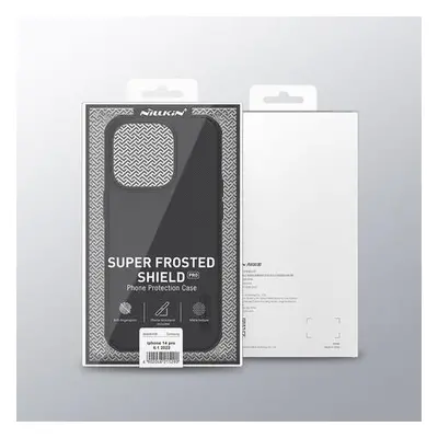 Nillkin Super Frosted PRO Zadní Kryt pro Apple iPhone 14 PRO Black (Without Logo Cutout)