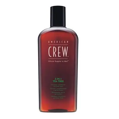 American Crew Šampon s tea tree 3v1 (Shampoo, Conditioner & Body Wash) 250 ml