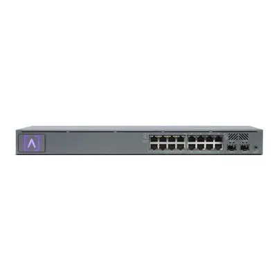 ALTA Switch 16 POE - 16x Gbit RJ45, 2x SFP port, 8x PoE 802.3at (PoE budget 120W), S16-POE