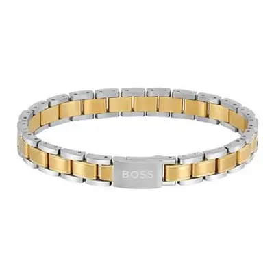 Hugo Boss Stylový bicolor náramek pro muže Metal Links Essentials 1580195