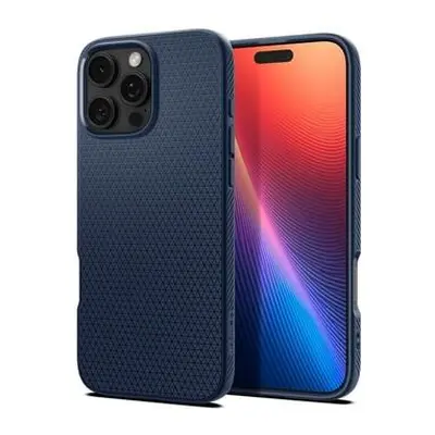 Spigen Liquid Air kryt iPhone 16 Pro navy blue