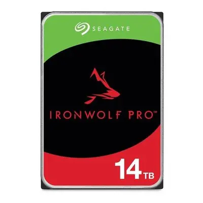 Seagate IronWolf Pro ST14000NT001 - Pevný disk - 14 TB - interní - 3.5" - SATA 6Gb/s - 7200 ot/m