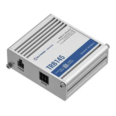 Teltonika TRB145 průmyslový LTE modem s RS485, LTE Cat4/3G/2G, TRB1450 03000