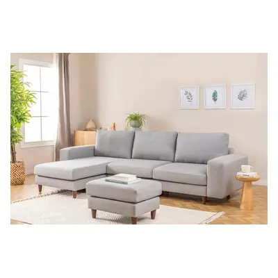 Atelier del Sofa Corner Sofa Berlin Left - Light Grey