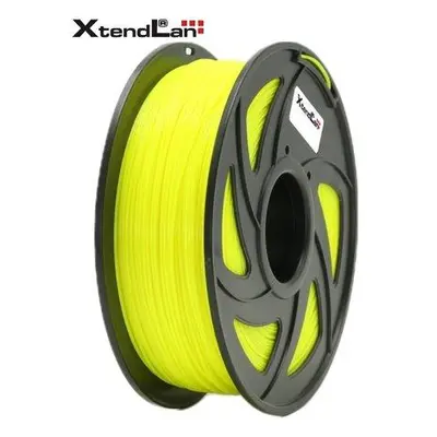 XtendLAN PLA filament 1,75mm zářivě žlutý 1kg, 3DF-PLA1.75-FYL 1kg