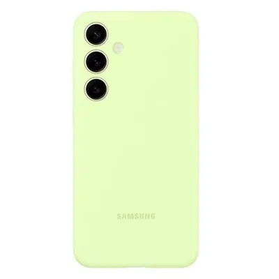 Samsung Silicone Case Galaxy S24+, Light Green