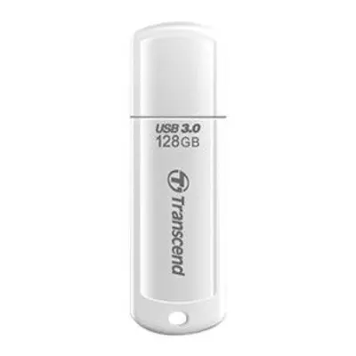 Transcend 128GB JetFlash 730 USB 3.1 flash disk, bílý, TS128GJF730