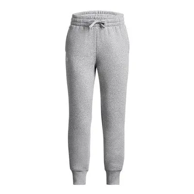 Under Armour Dívčí tepláky Rival Fleece Joggers mod gray light heather YM