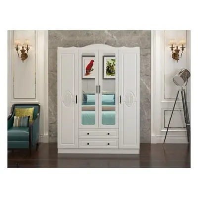 Hanah Home Wardrobe Yekta 404 - White