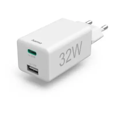 Hama rychlá USB nabíječka USB-C PD/QC, USB-A, 32 W