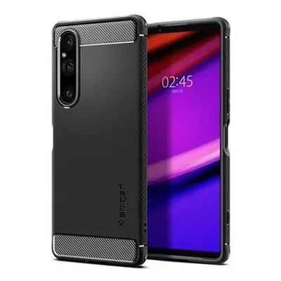 Spigen Rugged Armor pouzdro pro Sony Xperia 1 V černé