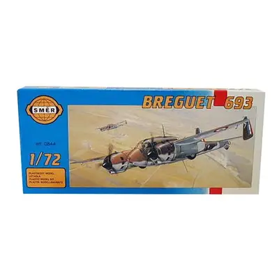 Směr Breguet 693 slepovací stavebnice letadlo 1:72