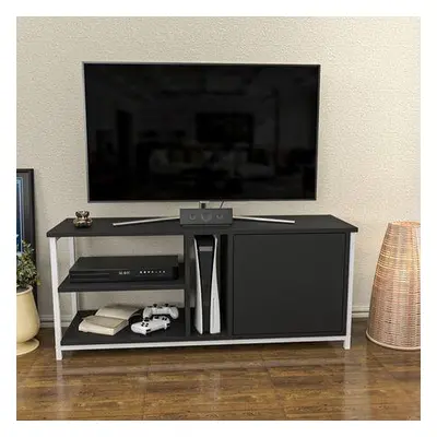 Hanah Home TV Stand Neola - White, Anthracite WhiteAnthracite