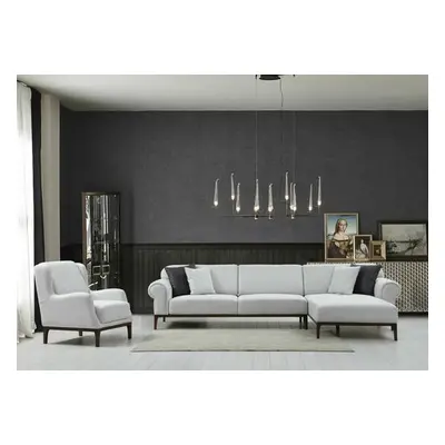 Atelier del Sofa Sofa Set London Corner Set - Ares White