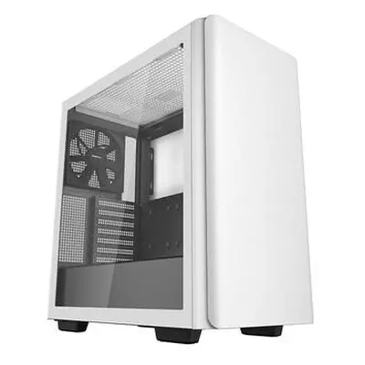 DEEPCOOL skříň CK500 ATX / 2x140 mm fan / 2xUSB 3.0 / USB-C bílá, R-CK500-WHNNE2-G-1