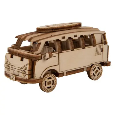 WOODEN CITY 3D puzzle Superfast Minibus Retro