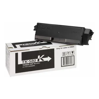 Kyocera toner TK-580K/ FS-C5150DN/ 3 500 stran/ Černý, TK-580K